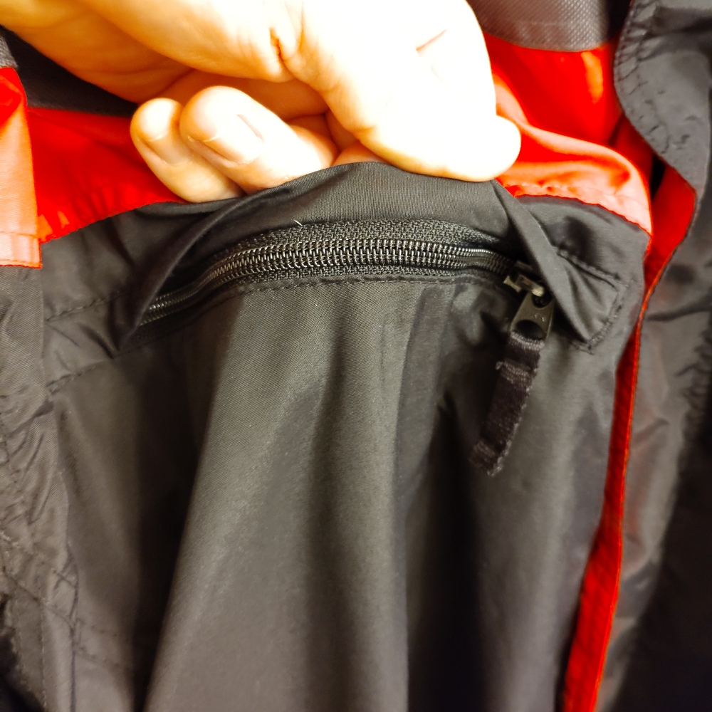 Columbia Men's Performance Jacket in Gray and Red - Picture 3 of 5